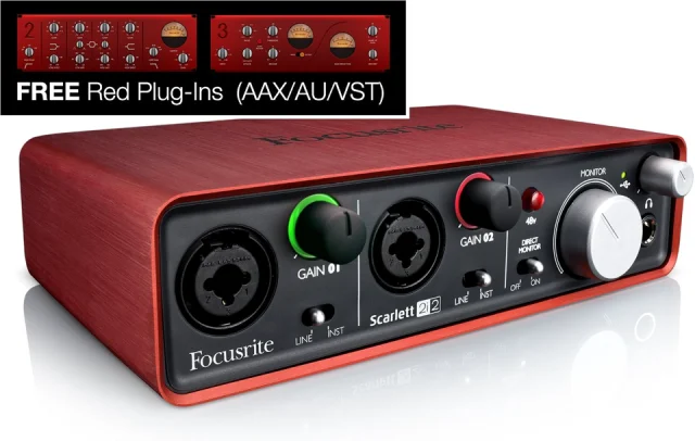 Focusrite Scarlett 2i2 (1st Gen) USB Audio Interface