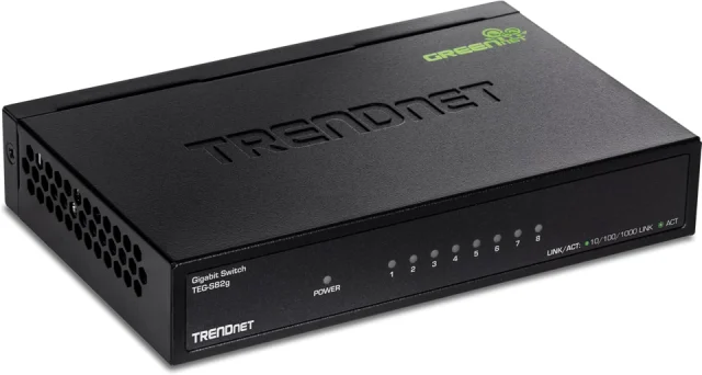 TRENDnet TEG-S82G 8-Port Gigabit GREENnet Switch