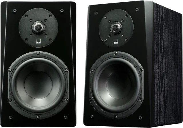 SVS Prime Bookshelf Black Ash Pair