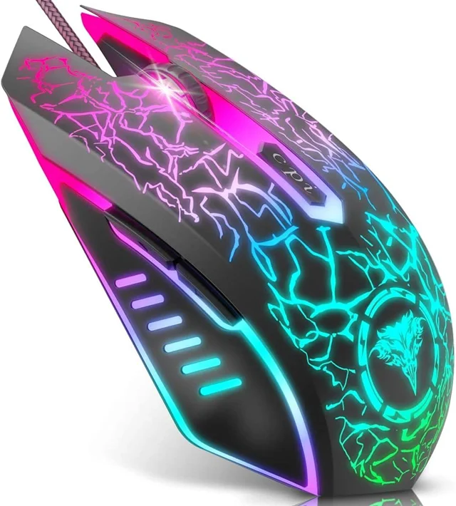 BENGOO Wired RGB Gaming Mouse