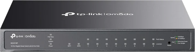 TP-Link TL-SG2210P V3 8-Port Gigabit Smart PoE Switch