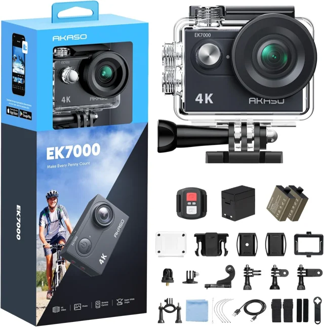 EK7000 20MP WiFi Action Camera