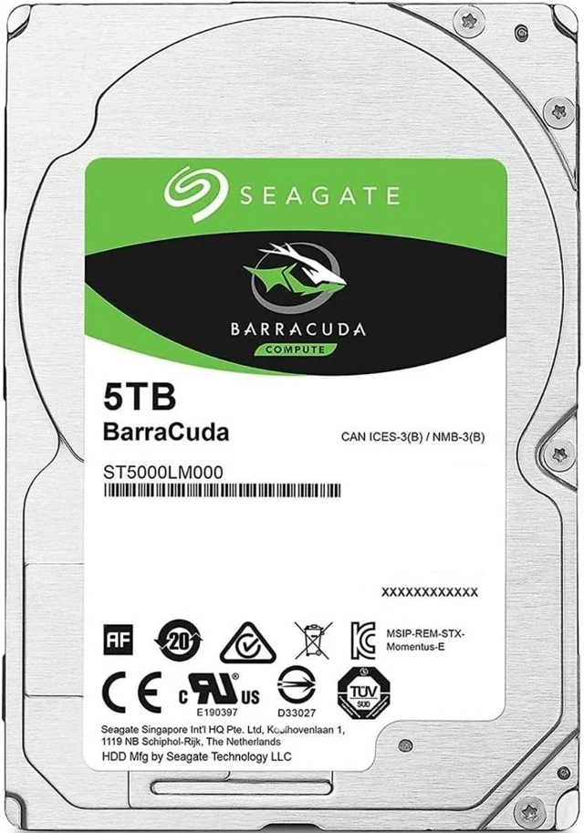 Seagate BarraCuda 5TB HDD
