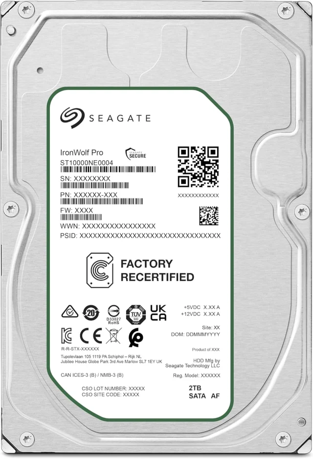 Seagate IronWolf Pro 10TB NAS Hard Drive