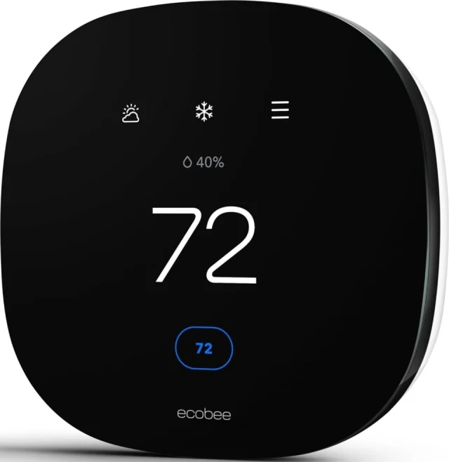 ecobee ecobee3 Lite Smart Thermostat, Black