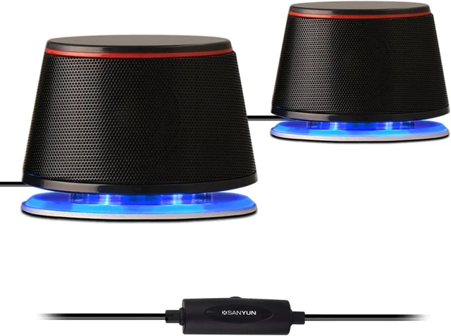 Sanyun SW102 2.0 USB Powered Computer Speakers