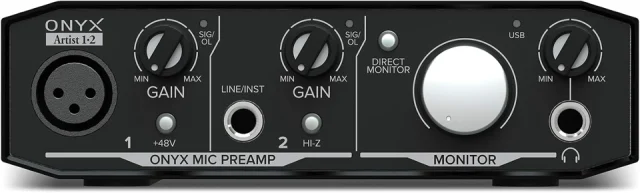 Mackie Onyx Artist 1X2 USB Audio Interface