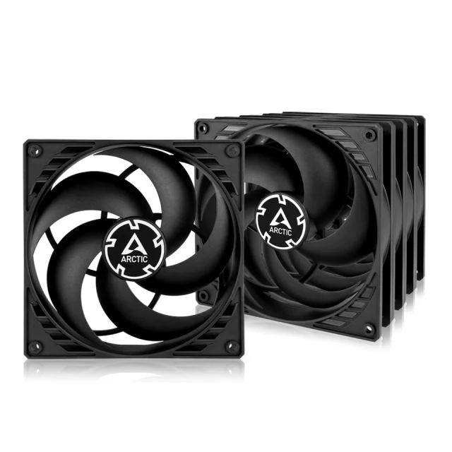 ARCTIC P14 PWM PST 140mm Black 5-Pack