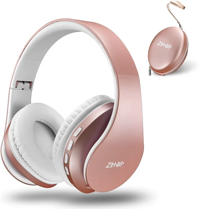 ZIHNIC Bluetooth Headphones Over-Ear