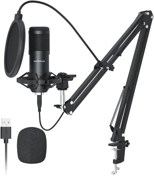 SUDOTACK ST-800 Podcast Microphone Kit