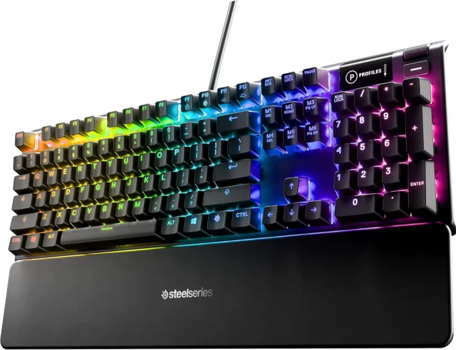 SteelSeries Apex 5 Hybrid Blue Switch