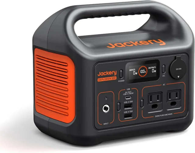 Jackery Explorer 300 Portable Power Station 292Wh