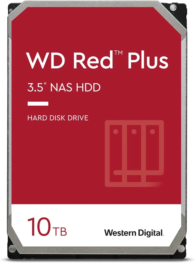 Western Digital 10TB WD Red Plus NAS Internal HDD
