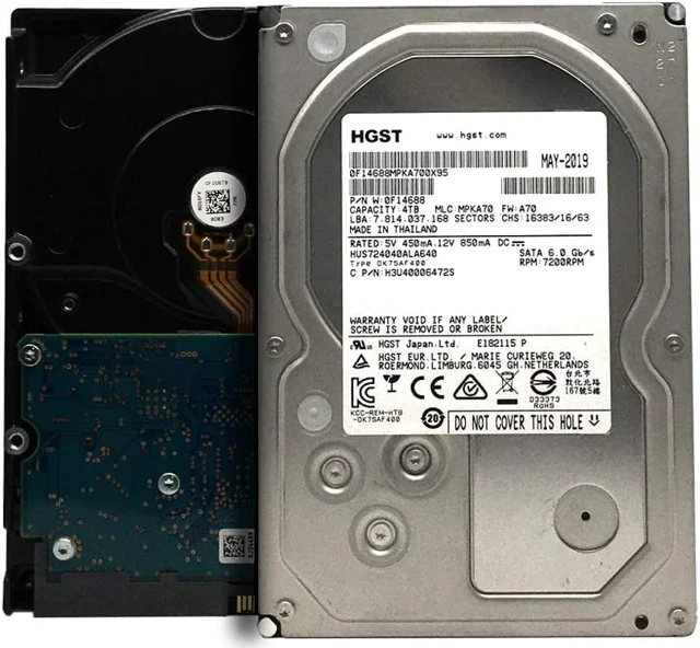 HGST Ultrastar 7K4000 4TB Internal Hard Drive