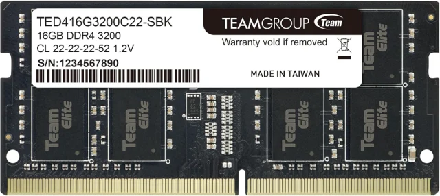 TEAMGROUP Elite 16GB DDR4-3200 CL22 SO-DIMM