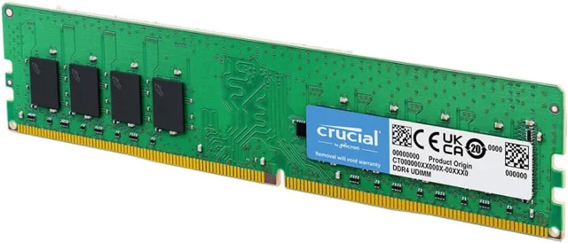 Crucial 16GB DDR4 3200MHz Desktop Memory