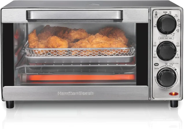 Hamilton Beach 4 Slice Air Fryer Toaster Oven Combo