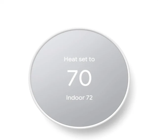Google Nest Thermostat - Snow