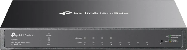 TP-Link TL-SG2008P 8-Port Gigabit Smart Managed PoE Switch