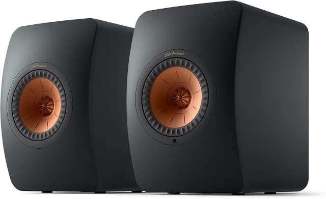 KEF LS50 Wireless II Carbon Black Pair