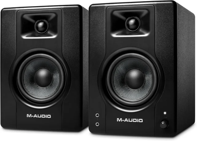 M-AUDIO BX4 4.5" Wired Studio Monitors Pair