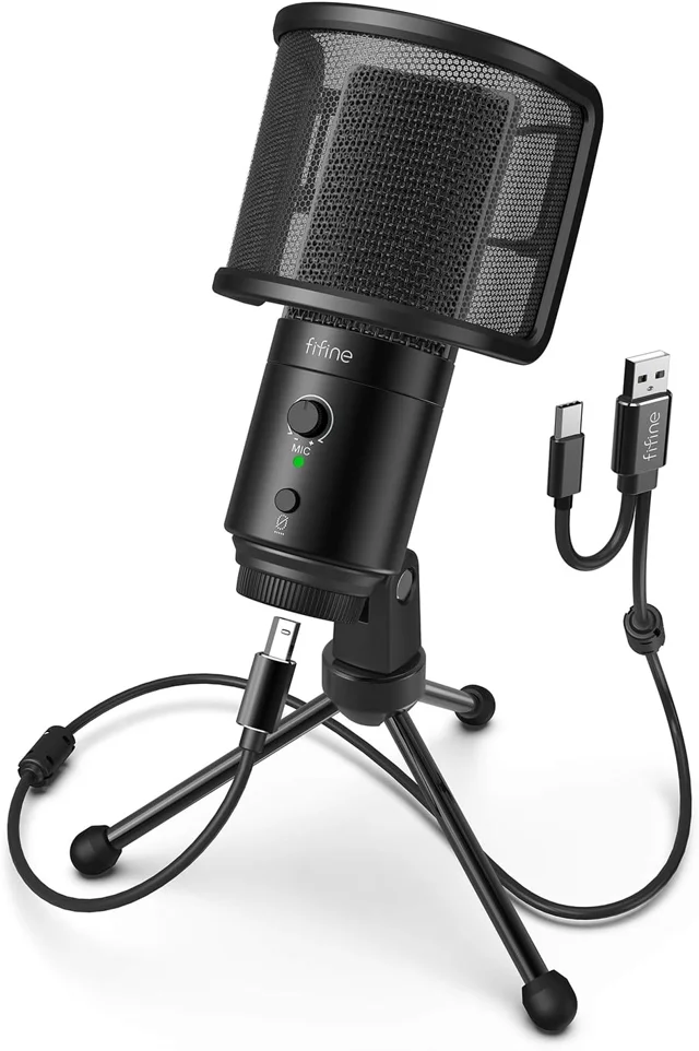 FIFINE K683A USB Desktop Condenser Microphone