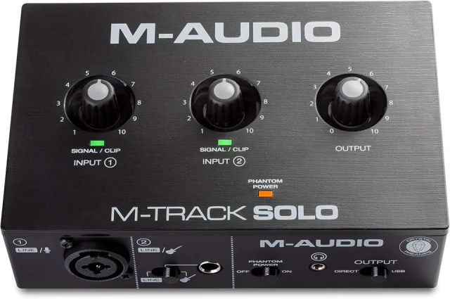 M-AUDIO M-Track Solo USB Audio Interface