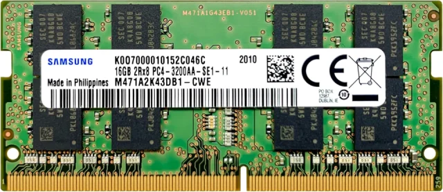 Samsung M471A2K43DB1-CWE 16GB DDR4-3200 CL22 SO-DIMM