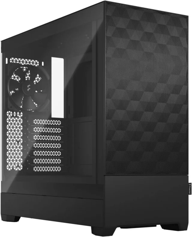 Fractal Design Pop Air Black Tempered Glass Clear Tint