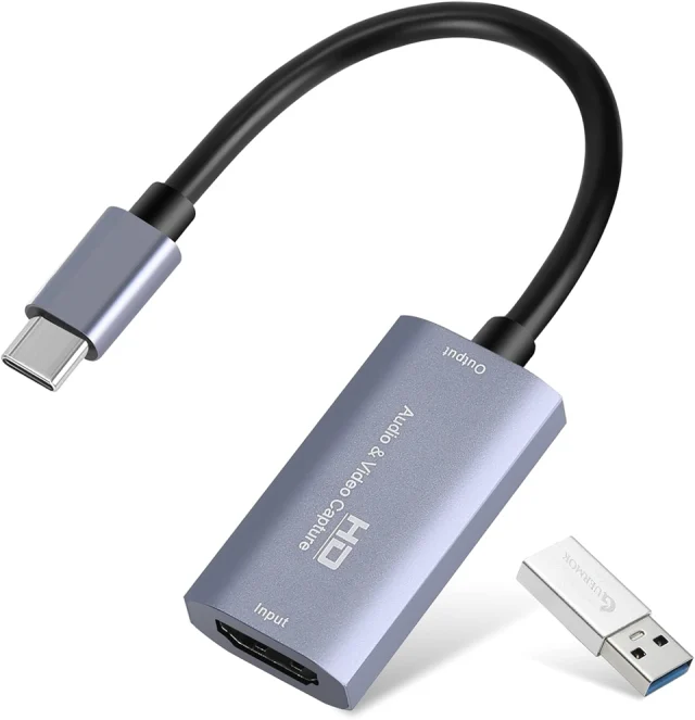 Guermok 4K USB3.0 HDMI Video Capture Card