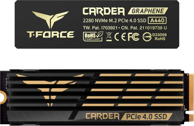 TEAMGROUP T-Force CARDEA A440 1TB Heatsink