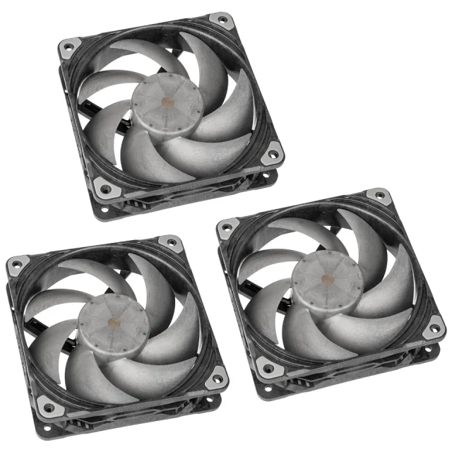 Phanteks T30 120mm Black/Grey 3-Pack