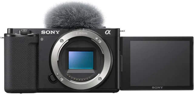 Sony ZV-E10 Mirrorless Camera (Black)
