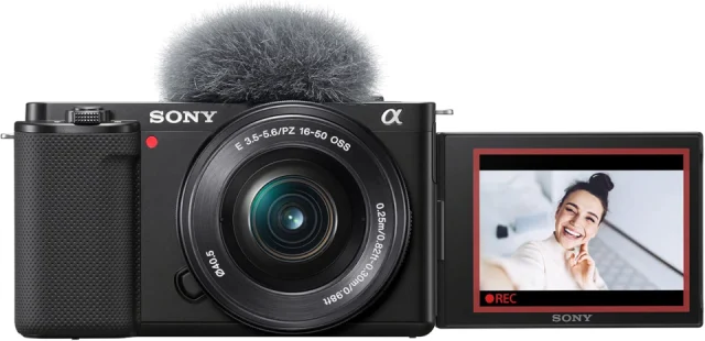 Sony Alpha ZV-E10 Mirrorless Camera Kit - Black