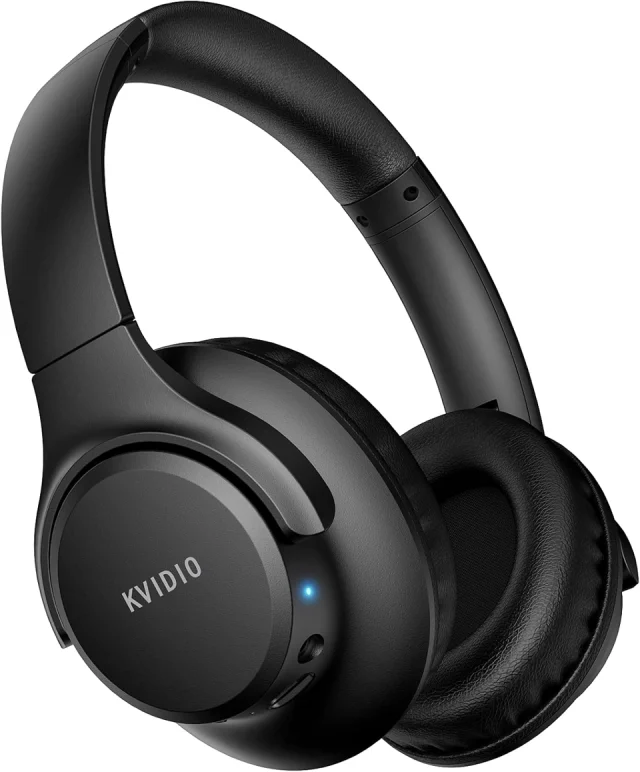 KVIDIO WH201A Over Ear Bluetooth Headphones