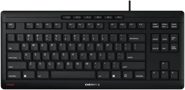 CHERRY Stream Without Number Pad Wired