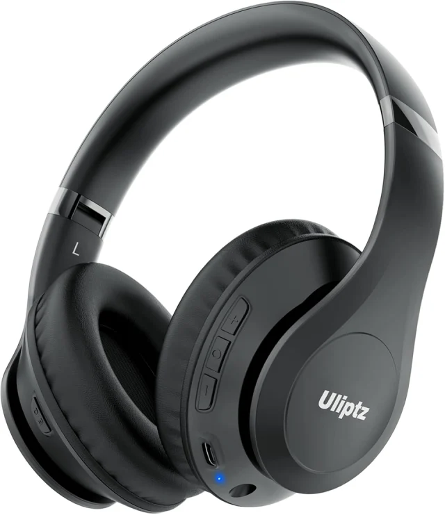 Uliptz Bluetooth Over Ear Foldable Headphones
