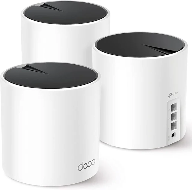 TP-Link Deco X55 AX3000 WiFi 6 Mesh System (3-Pack)