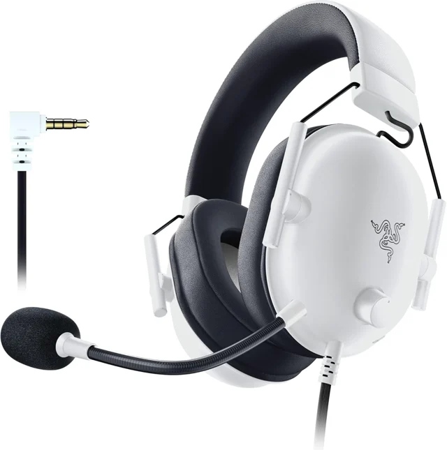 Razer BlackShark V2 X Gaming Headset (White)