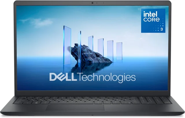 Dell 15.6 Laptop, FHD, Intel Core 3 100U, 8 GB RAM