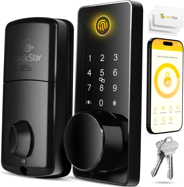 LOCKSTAR Smart Door Lock Keyless Entry Deadbolt