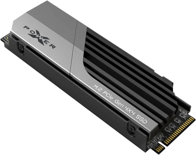 Silicon Power XS70 4TB NVMe SSD with PS5 Heatsink