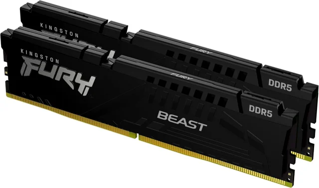 Kingston FURY Beast 64GB (2x32GB) DDR5 5600MT/s