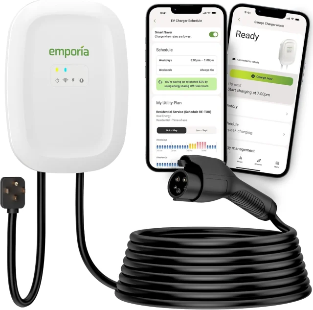 EMPORIA Level 2 EV Charger J1772 48 Amp