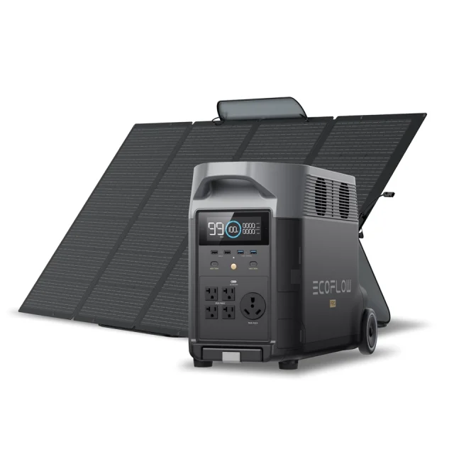 EF ECOFLOW DELTA Pro 3.6KWh Solar Generator with 400W Panel