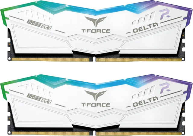 T-Force Delta RGB 2x16GB DDR5-6000 CL30 White