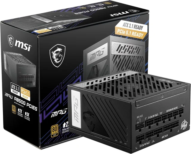 MSI MPG A850G PCIE5 850W ATX 3.1