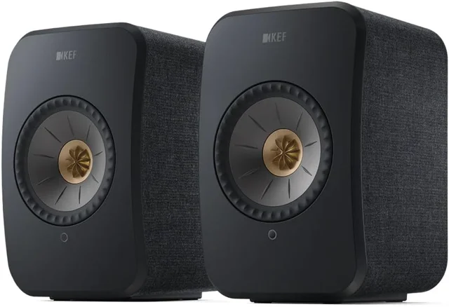 KEF LSX II Carbon Black Pair