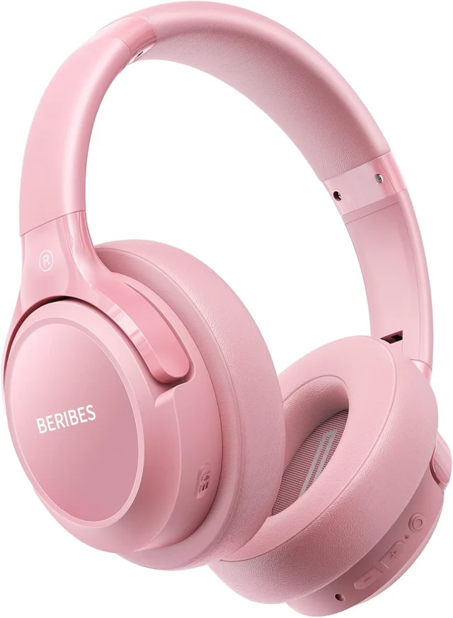 BERIBES Wireless Bluetooth Over Ear Headphones 65H 6EQ