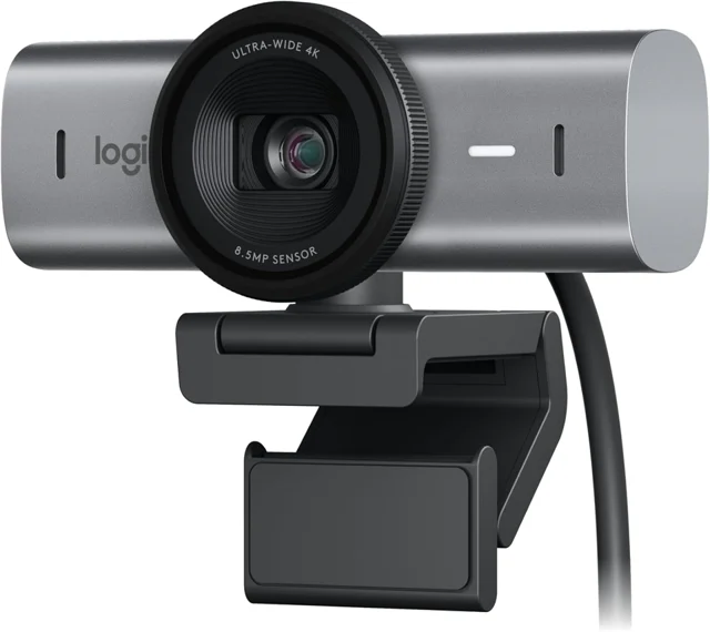 Logitech MX Brio Ultra HD 4K Webcam - Graphite
